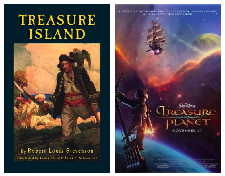 Treasure Island vs Treasure Planet | Movie vs Book – The Honest Avocado